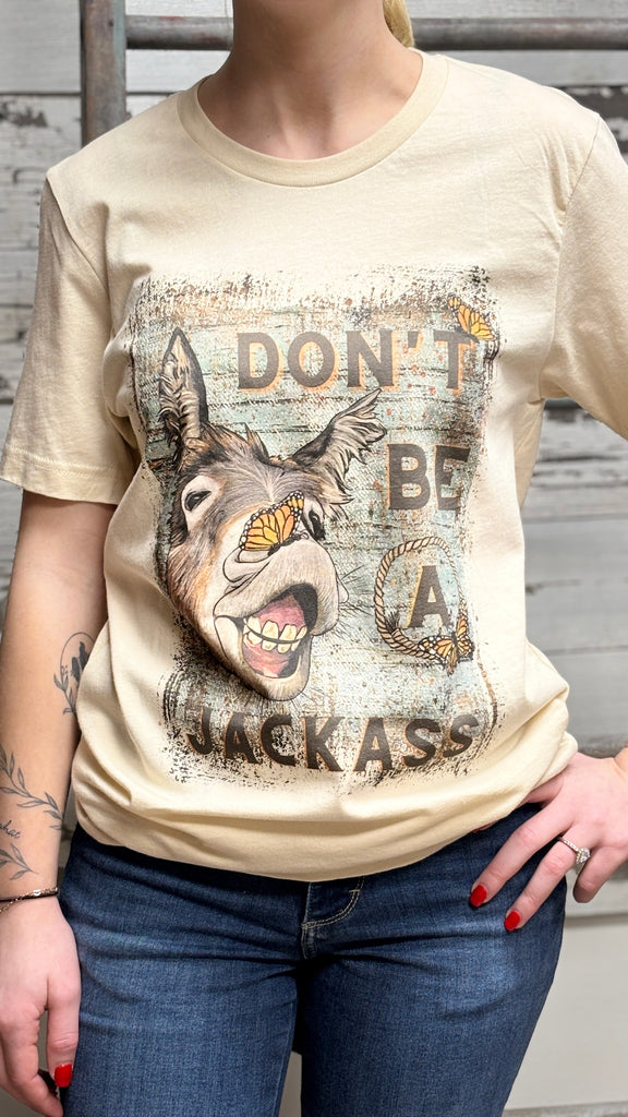 Don't Be A Donkey Tee - Henderson's Western Store