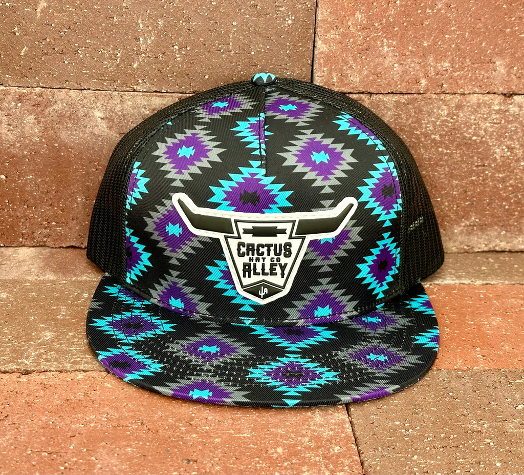 Aztec Skull Cap