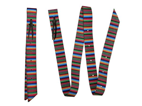 Nylon Tie Strap & Billet Set ~ Serape - Henderson's Western Store