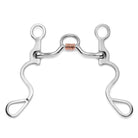 Long S Shank W/Medium Port Copper Rollers - Henderson's Western Store