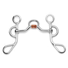 Argentine Shank W/Medium Port Copper Rollers - Henderson's Western Store