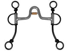 Western Ported Curb Bit with Copper Roller - Henderson's Western Store