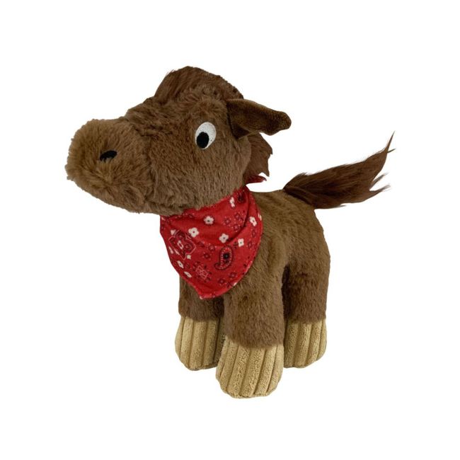 Western Plush Squeaky Dog Toy ~ Horse - Henderson's Western Store