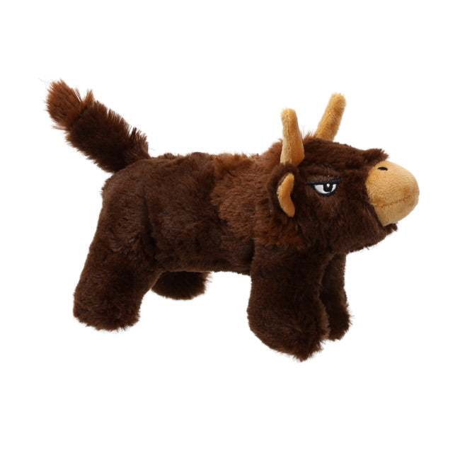 Western Plush Squeaky Dog Toy ~ Bison