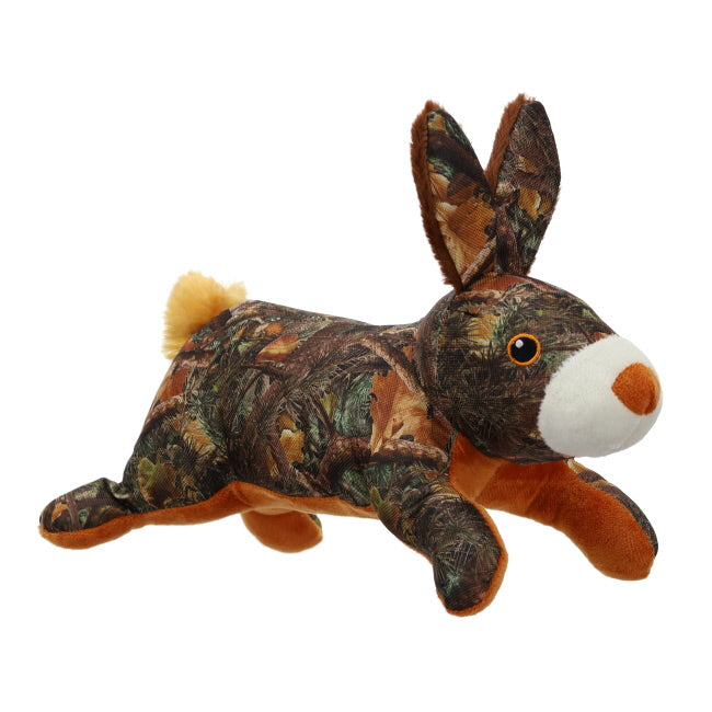 Camo Jackrabbit Tough Plush Squeaky Dog Toy - Henderson's Western Store