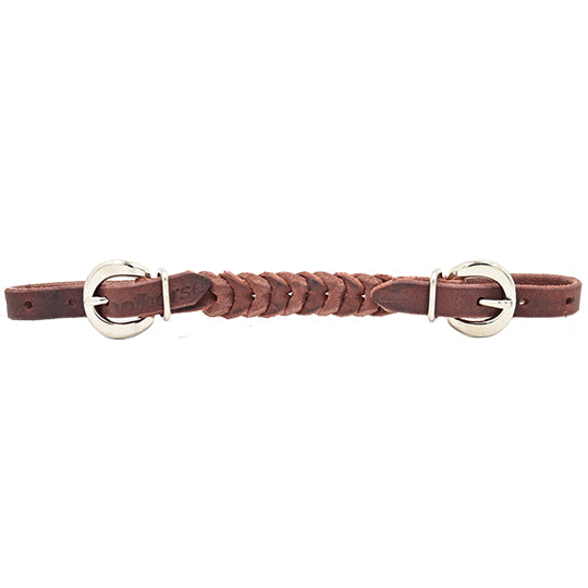 Latigo Braided Leather Curb Strap - Henderson's Western Store