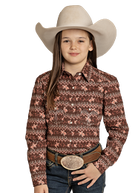 Girl's Print Shirt by Panhandle - Henderson's Western Store