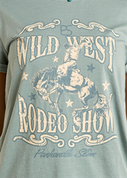 Load image into Gallery viewer, Boxy Roll Tee by Panhandle ~ Jade - Henderson&#39;s Western Store