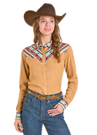 Ladies Jacquard Yoke Western by Panhandle - Henderson's Western Store