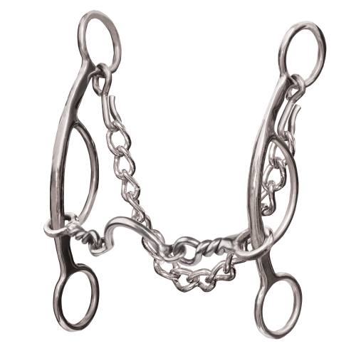 Futurity Snaffle Bit ~ Twisted Low Port - Henderson's Western Store