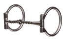 EQ D Ring Snaffle ~ Half & Half - Henderson's Western Store