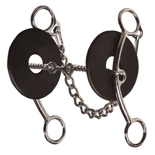 LIFTER SERIES - THREE PIECE TWISTED WIRE SNAFFLE - Henderson's Western Store