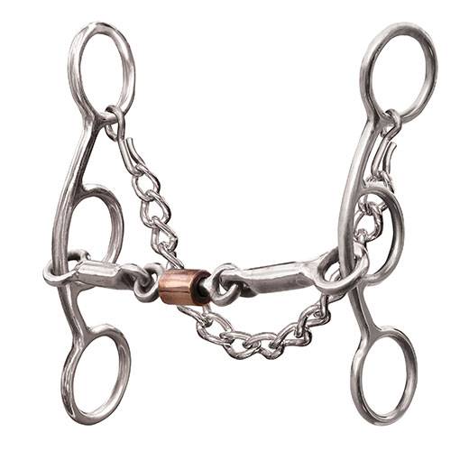 Futurity Snaffle Bit ~ 3 Pc Smooth - Henderson's Western Store
