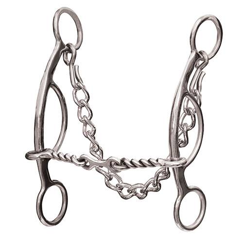 Futurity Snaffle Bit ~ 3 Pc Twisted - Henderson's Western Store