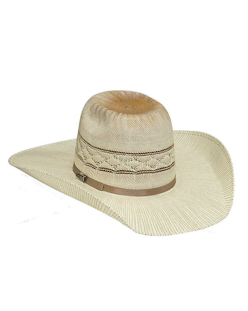 Twisted Premium Bangora Straw Hat ~ Brick Top - Henderson's Western Store