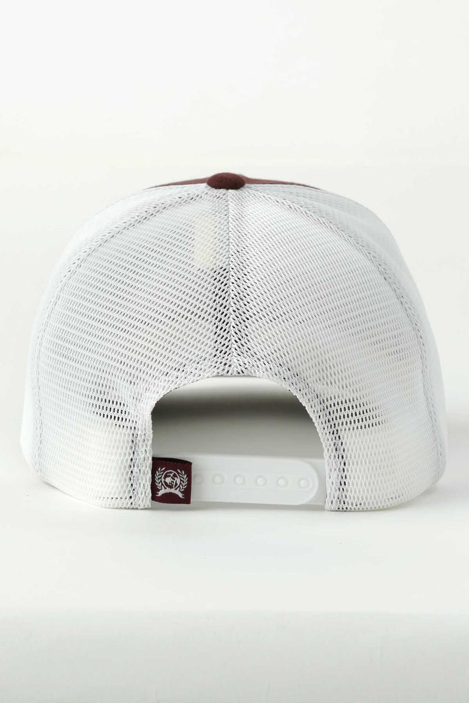 Cinch Ladies Trucker Hat ~ Burgundy