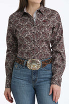 Ladies Cinch ~ Mulberry Paisley - Henderson's Western Store