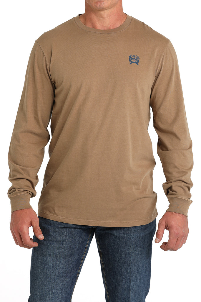 Authentic Cinch Long Sleeve Tee ~ Khaki