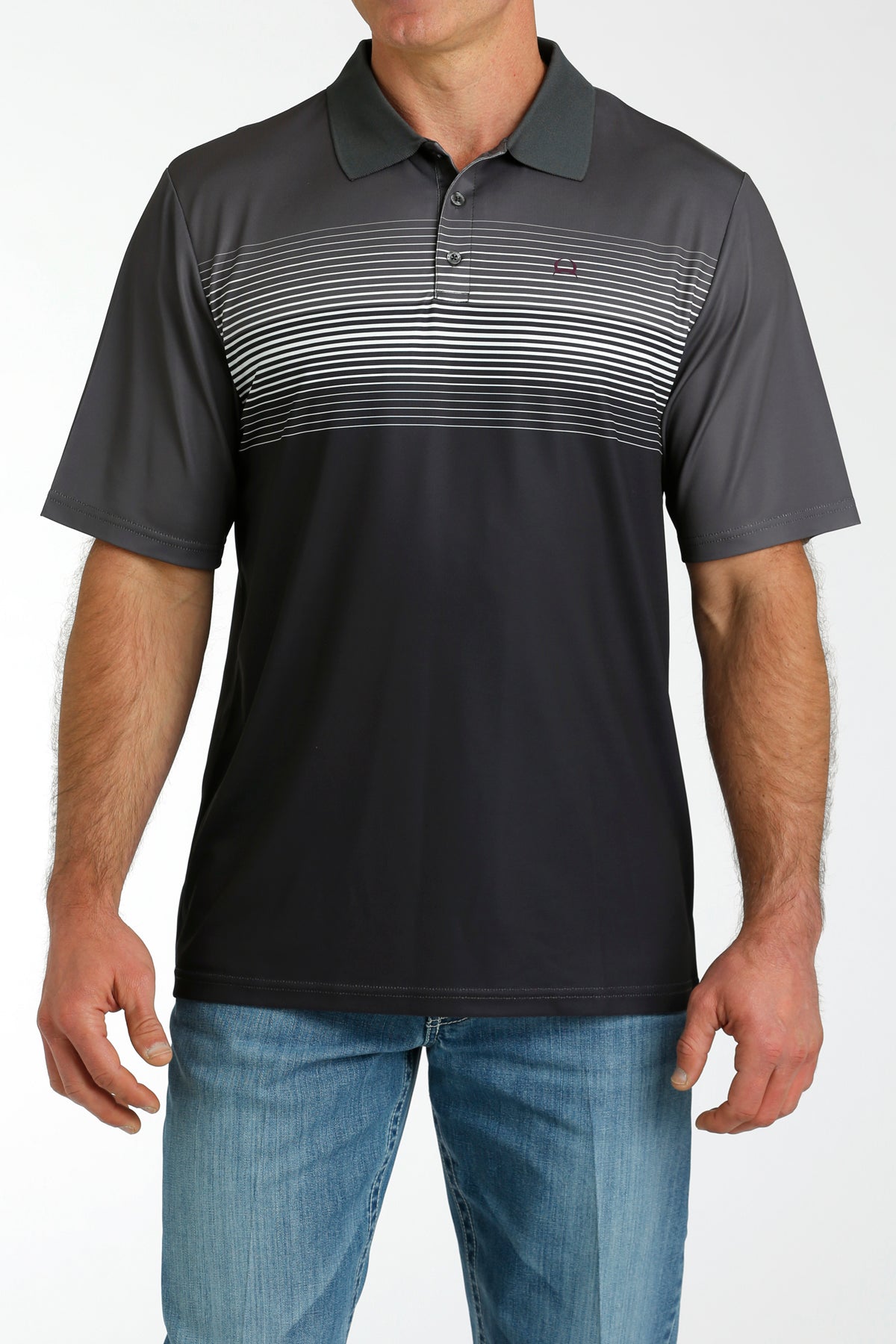 Arenaflex Polo by Cinch ~ Gray - Henderson's Western Store