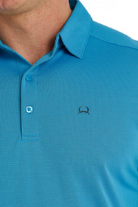 Load image into Gallery viewer, Arenaflex Polo by Cinch ~ Blue - Henderson&#39;s Western Store