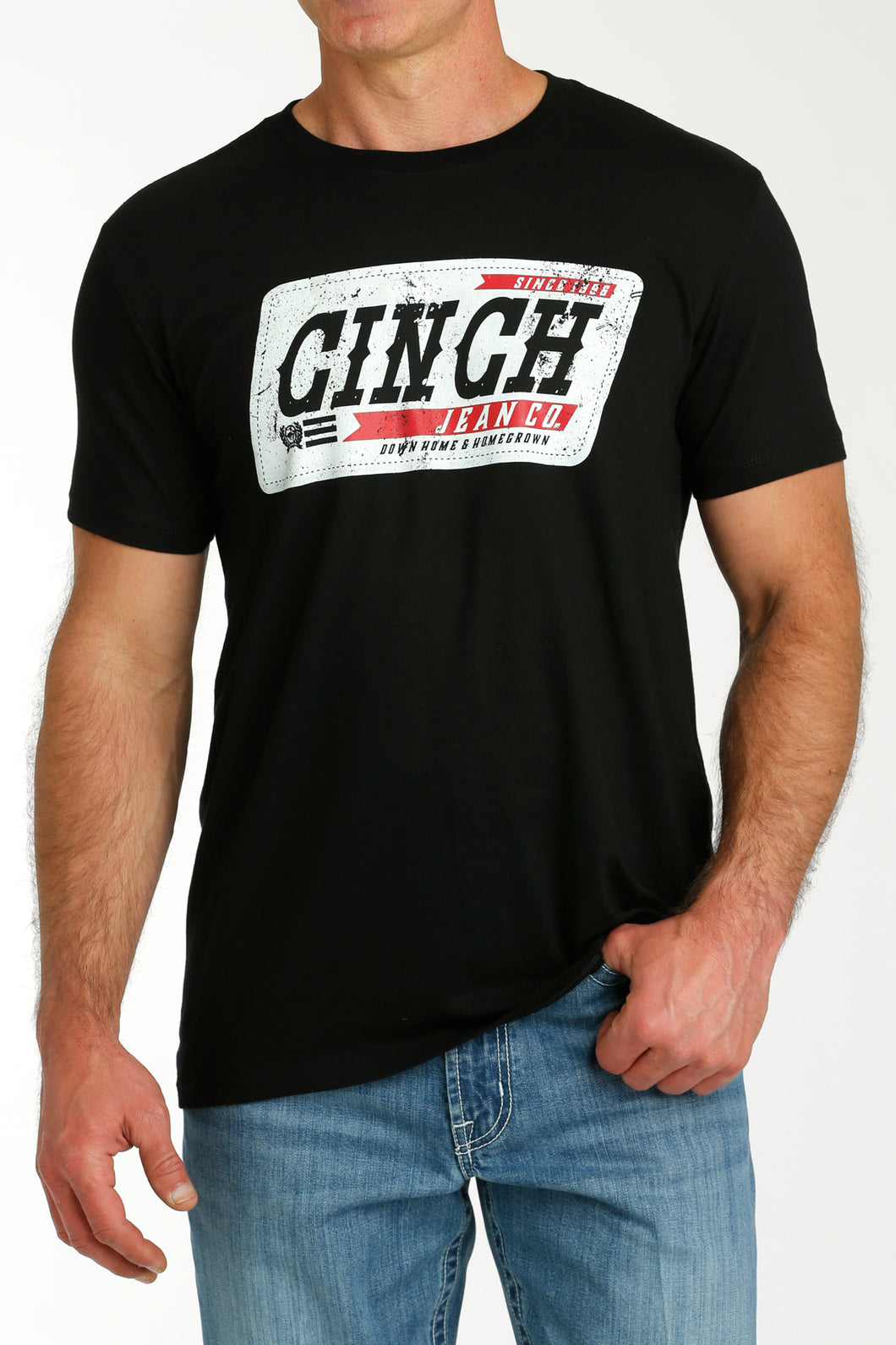 Cinch American Brand Tee ~ Black