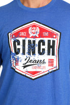 Cinch American Brand Tee ~ Royal - Henderson's Western Store