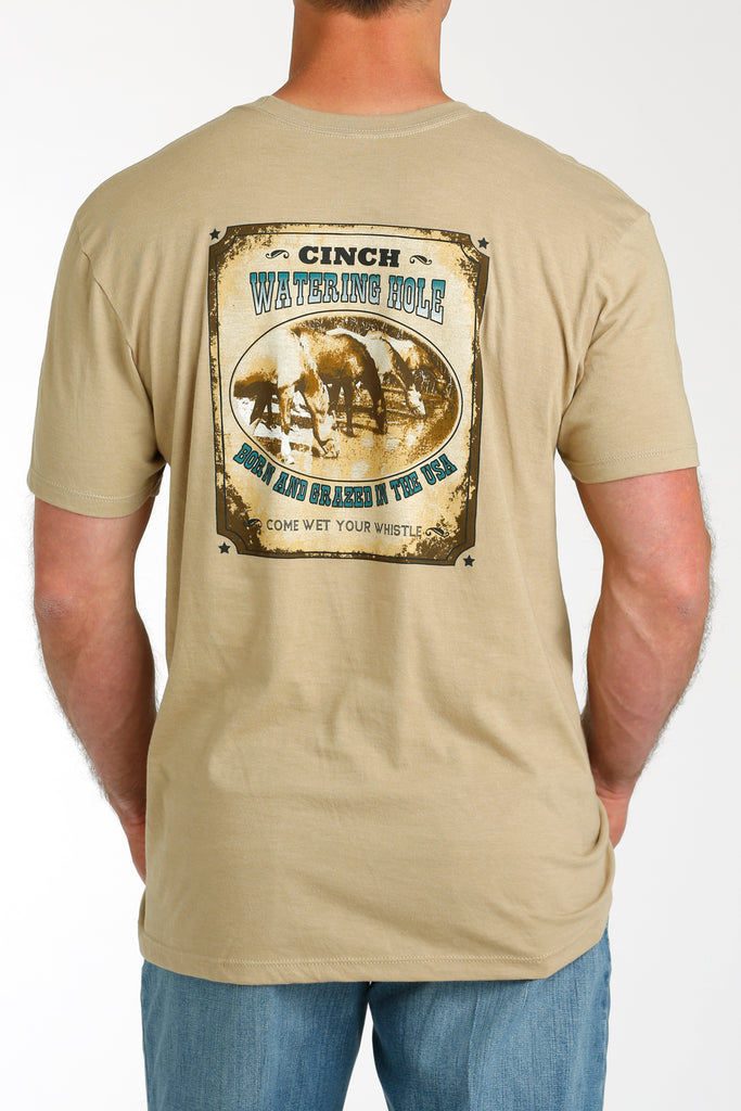 Men's Cinch Watering Hole Tee