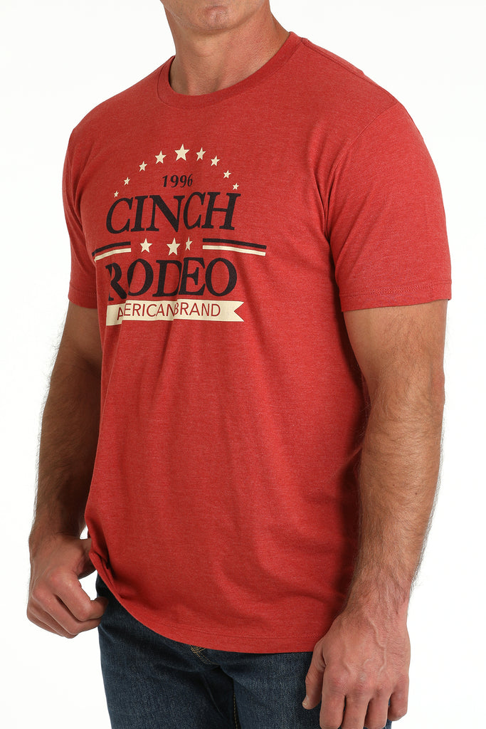 Cinch American Brand Tee ~ Red