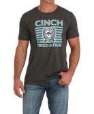 Men's Cinch Tired & True Tee ~ Charcoal - Henderson's Western Store