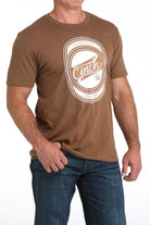 Men's Cinch Classic Tee ~ Brown - Henderson's Western Store