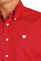 Cinch Plain Weave  ~ Red - Henderson's Western Store