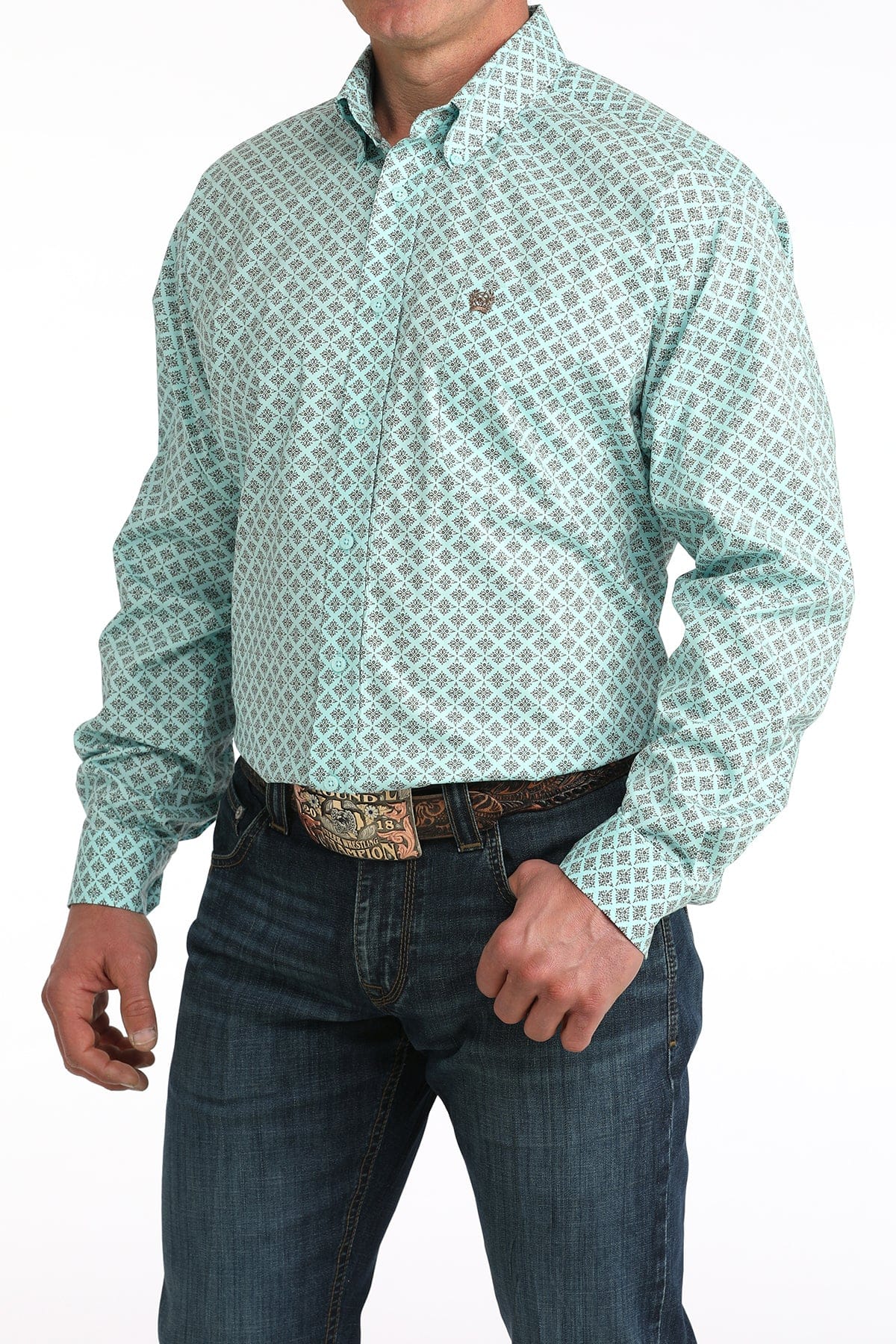 Cinch Plain Weave  ~ Blue - Henderson's Western Store