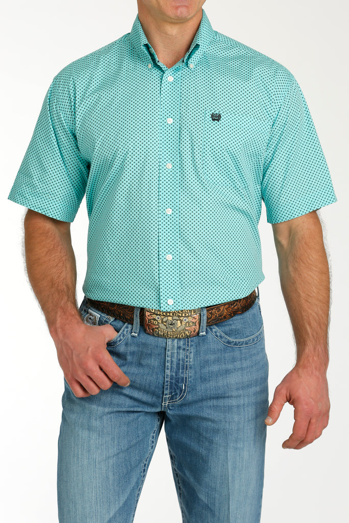 Cinch Geo Print  ~ Blue - Henderson's Western Store