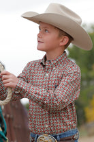 Boy's Cinch Geo Print - Henderson's Western Store