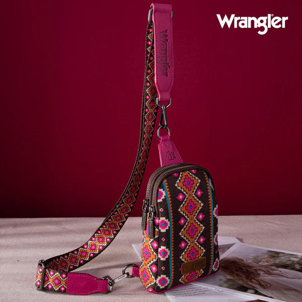 Wrangler Southwest Sling ~ Hot Pink - Henderson's Western Store