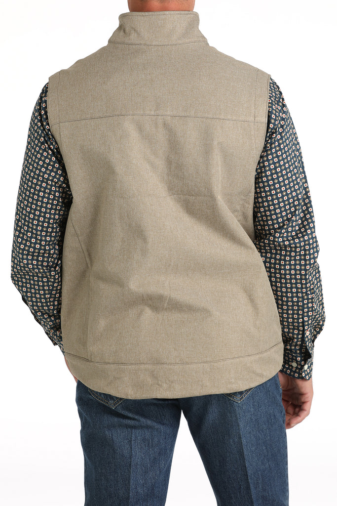 Men's Cinch Bonded Vest ~ Stone