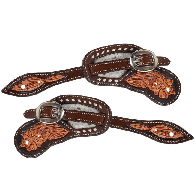 Leather Spur Strap ~ Cowhide