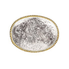 Floral Scroll Engraved Belt Buckle - Henderson's Western Store