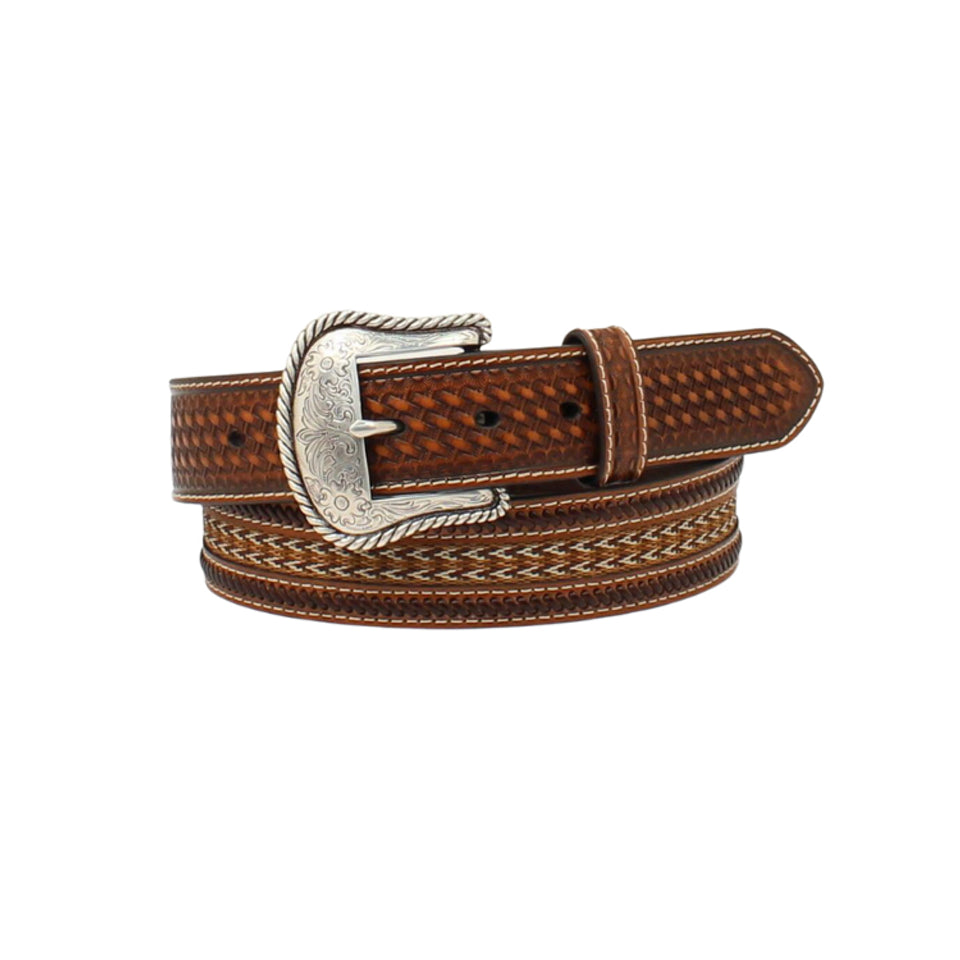 Braided Inlay Belt