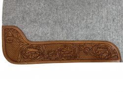 Load image into Gallery viewer, Contoured Felt Saddle Pad - Henderson&#39;s Western Store