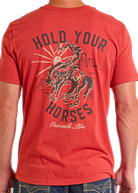 Hold Your Horses Tee by Panhandle Slim - Henderson's Western Store
