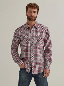 Load image into Gallery viewer, Men&#39;s Wrangler Retro Plaid ~ Red - Henderson&#39;s Western Store