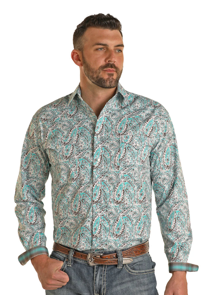 Men's Rough Stock ~ Turquoise - Henderson's Western Store