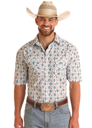 Men's Rough Stock ~ Turquoise - Henderson's Western Store