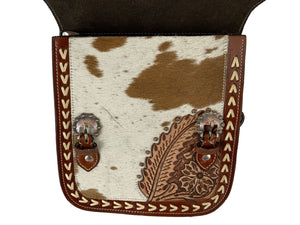 Load image into Gallery viewer, Floral Frontier Saddle Bag - Henderson&#39;s Western Store