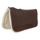 Brown Wool Top Felt Pad W/Fleece Bottom - Henderson's Western Store