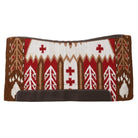 Wool Top Saddle Pad W/Memory Felt Bottom - Henderson's Western Store