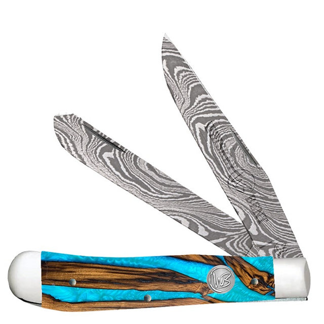 Whiskey Bent Knife ~  Trapper ~ Spring Branch - Henderson's Western Store