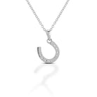 Kelly Herd Brass Horseshoe Dangle Pendent - Henderson's Western Store