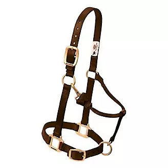 Adjustable Halter~Brown - Henderson's Western Store